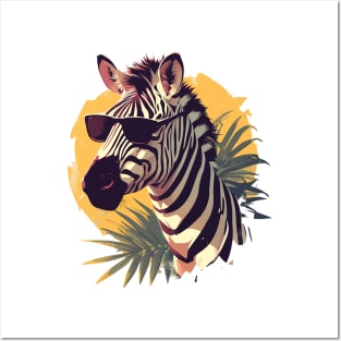 zebra Posters and Art